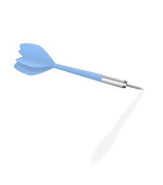 Картинка дротика попавшая в цель